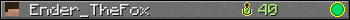 Ender_TheFox userbar 350x20