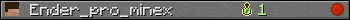 Ender_pro_minex userbar 350x20