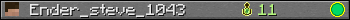 Ender_steve_1043 userbar 350x20