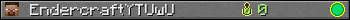 EndercraftYTUwU userbar 350x20