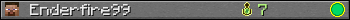 Enderfire99 userbar 350x20