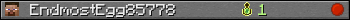 EndmostEgg85778 userbar 350x20