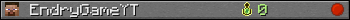 EndryGameYT userbar 350x20