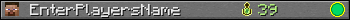 EnterPlayersName userbar 350x20