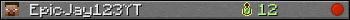 EpicJay123YT userbar 350x20