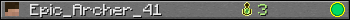 Epic_Archer_41 userbar 350x20