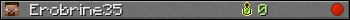 Benutzerleisten 350x20 für Erobrine35