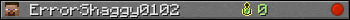 ErrorShaggy0102 userbar 350x20