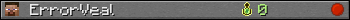 ErrorVeal userbar 350x20