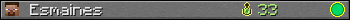 Esmaines userbar 350x20