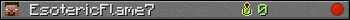 EsotericFlame7 userbar 350x20