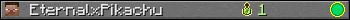 EternalxPikachu userbar 350x20