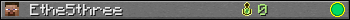 Ethe5three userbar 350x20