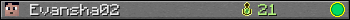 Evansha02 userbar 350x20