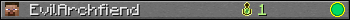 EvilArchfiend userbar 350x20