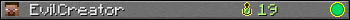 EvilCreator userbar 350x20