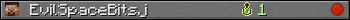 EvilSpaceBitsj userbar 350x20