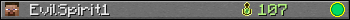 EvilSpirit1 userbar 350x20