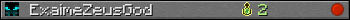 ExaimeZeusGod userbar 350x20