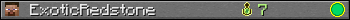 ExoticRedstone userbar 350x20