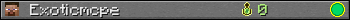 Exoticmcpe userbar 350x20