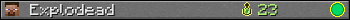 Explodead userbar 350x20