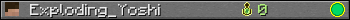 Exploding_Yoshi userbar 350x20