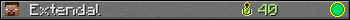 Extendal userbar 350x20