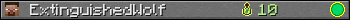 ExtinguishedWolf userbar 350x20