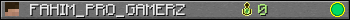 FAHIM_PRO_GAMERZ userbar 350x20