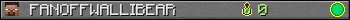 FANOFFWALLIBEAR userbar 350x20