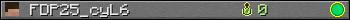 FDP25_cyL6 userbar 350x20