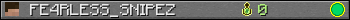 FE4RLESS_SNIPEZ userbar 350x20