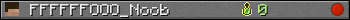 FFFFFFOOO_Noob userbar 350x20