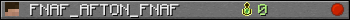 Юзербар 350x20 для FNAF_AFTON_FNAF