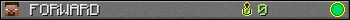 Benutzerleisten 350x20 für FORWARD