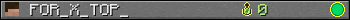 Benutzerleisten 350x20 für FOR_X_TOP_