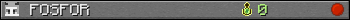 FOSFOR userbar 350x20