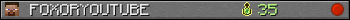 FOXORYOUTUBE userbar 350x20