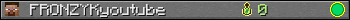 FRONZYKyoutube userbar 350x20