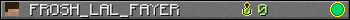 FROSH_LAL_FAYER userbar 350x20