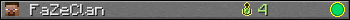 FaZeClan userbar 350x20