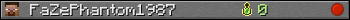 FaZePhantom1987 userbar 350x20