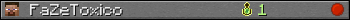 FaZeToxico userbar 350x20