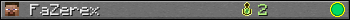 FaZerex userbar 350x20