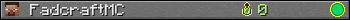 FadcraftMC userbar 350x20