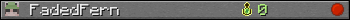 FadedFern userbar 350x20