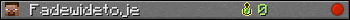 Fadewidetoje userbar 350x20