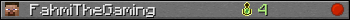 FahmiTheGaming userbar 350x20