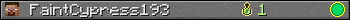 FaintCypress193 userbar 350x20